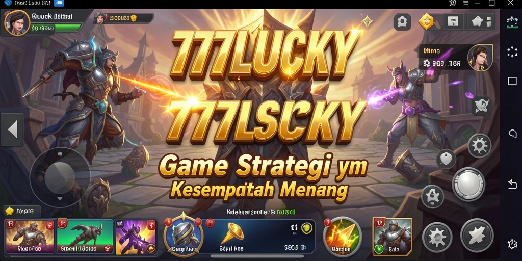 Tampilan gameplay seru dan interaktif dari 777LUCKY.