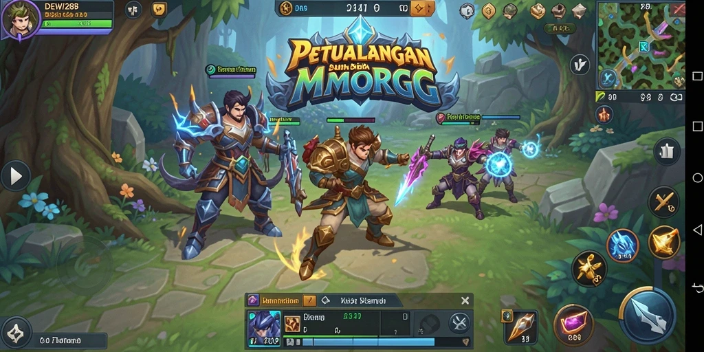 Tampilan gameplay DEWI288 yang memukau dan menantang.
