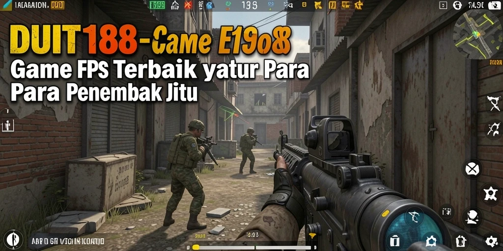 Gameplay intens dan mendebarkan dalam DUIT188 menunjukkan aksi FPS yang seru.