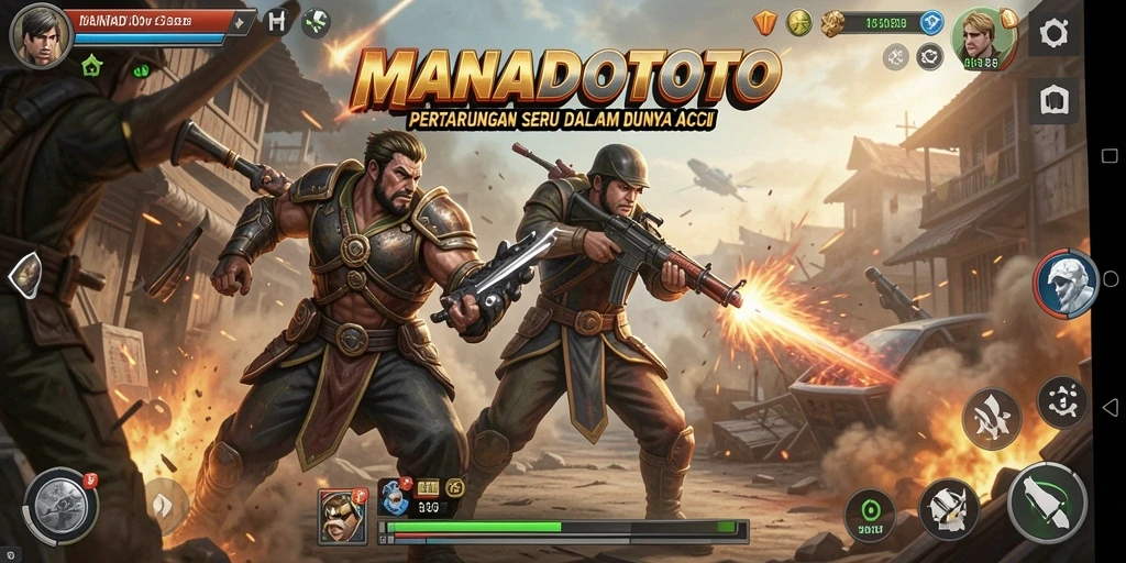 Tampilan gameplay seru dan mendebarkan dari MANADOTOTO.