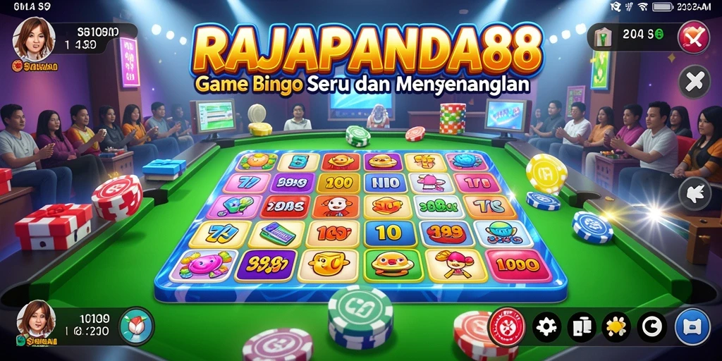 Screenshot gameplay Bingonya yang seru dan interaktif.